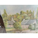Средна картина масло на фазер Испания - 3824